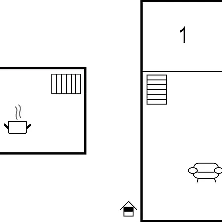 1 Bedroom In Holiday home