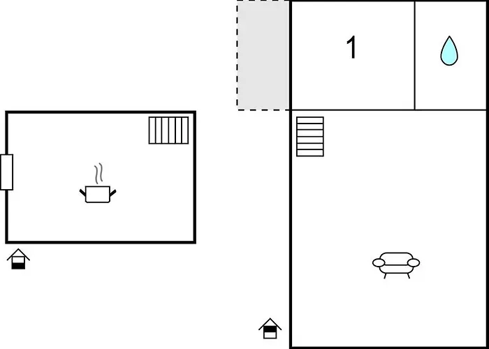 1 Bedroom In